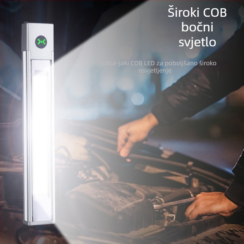 Prijenosna magnetska lampica za pero s LED, 5W, 1000mAh, ABS kućište, višenamjenska