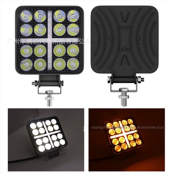 LED radno svjetlo za vozila, 48W, aluminijsko kućište, 9-36V, 3600 lm, križni dizajn sa širokim vidnim poljem