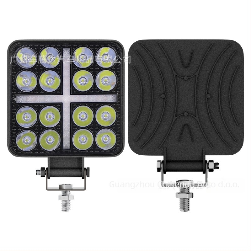LED radno svjetlo za vozila, 48W, aluminijsko kućište, 9-36V, 3600 lm, križni dizajn sa širokim vidnim poljem