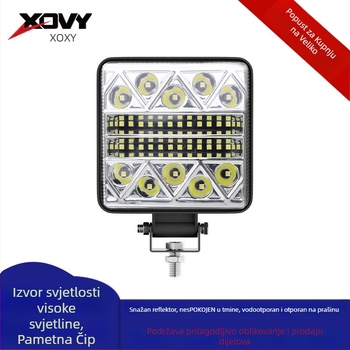LED radno svjetlo, 102W, 8000LM, 9-36V, 34LED, aluminijska legura