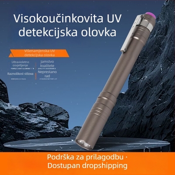 LED inspekcijska svjetiljka s aluminijskim kućištem, napajanje baterijama (2x AA), snaga 3W/5W, kompaktna prijenosna inspekcijska svjetiljka