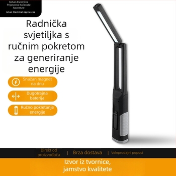 Ručna radna svjetiljka s magnetom, LED, 1200mAh, domet 500 m+