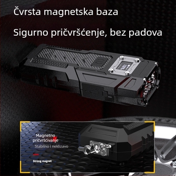Magnetska radna svjetiljka s LED i power bankom, 1200 mAh, 5 W, domet do 100 m