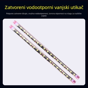 Automobilsko LED radno svjetlo za poklop motora s automatskim prekidačem — dekorativna rasvjeta prednjeg poklopca (Model 01, 0.3W, 12V, 1 izvor svjetla, 1 lm)