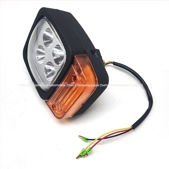 Faro za građevinska vozila – halogenska žarulja, 24V, 70/100W, plastika/metal; za nakladnike, bagere i cestovne valjke