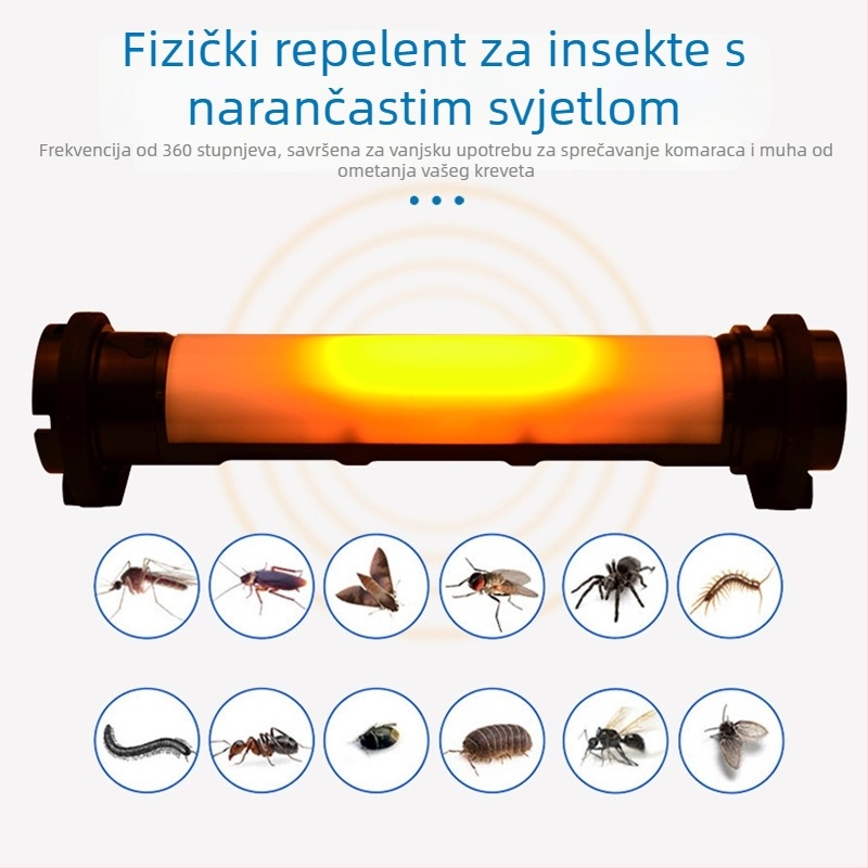 Eksplozijski otporna ručna lampica za održavanje – LED svjetlo na cijev s magnetskom bazom, aluminijsko kućište, 5000 mAh punjiva baterija, 3/5 W, 240–350 lm, domet 200–500 m, vodootporno