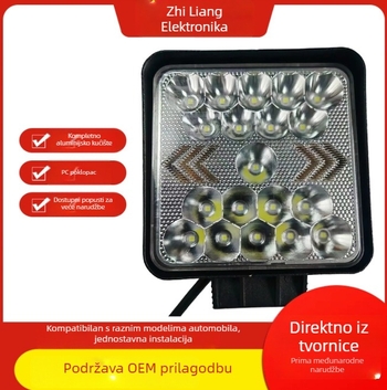 LED radna svjetiljka s reflektorom za strojeve | 57W | 9-32V | 6000 lm | 6500K | aluminijsko odljevno kućište