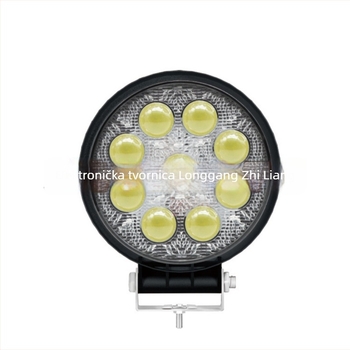 27W Pomoćno LED Radno Svjetlo za Kamione i Terenska Vozila (6000 lm, 9-36V, 6000K, 50.000 h)