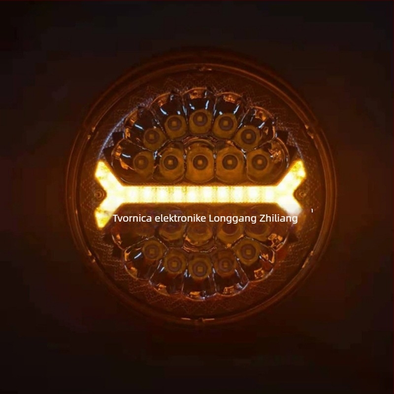 60W LED dnevna svjetla s dvostrukim lećama - 12-60V, 4800 lm, 6000K