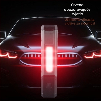 Višefunkcijska COB rotirajuća radna svjetiljka (na punjenje, LED, 350+ lm, 1200 mAh baterija, magnetska baza, kopča za kapu, domet 100–200 m)