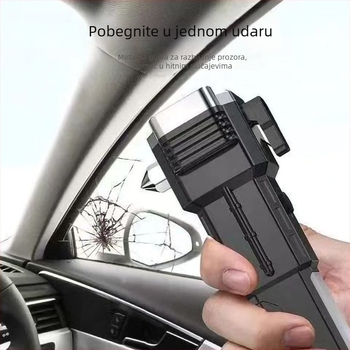 Automobilski sigurnosni čekić LED svjetiljka s magnetskom bočnom rasvjetom, ručni pogon, višenamjensko noćno osvjetljenje, 1200 mAh, 5 W, domet 100–200 m
