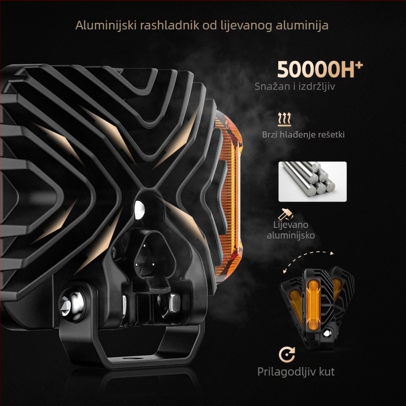 LED radna svjetiljka 45W, 9-32V DC, 4950 lm, 6000K, JG-65