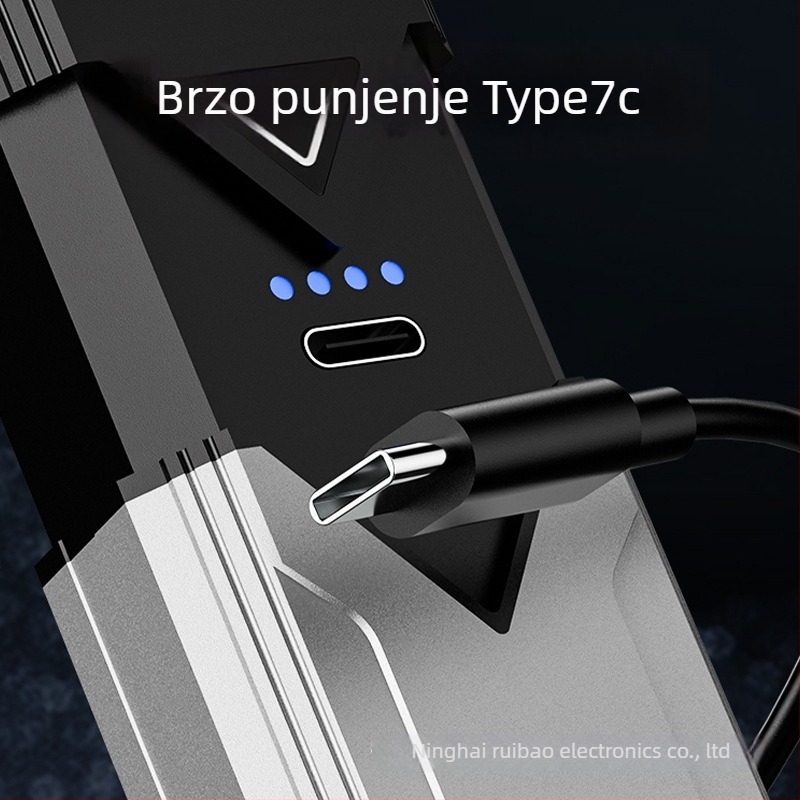 LED radna svjetiljka s magnetnim COB-om, USB punjenje, 20W, ugrađena 18650 baterija, vanjski hitni svjetlosni uređaj (do 500 m dometa)