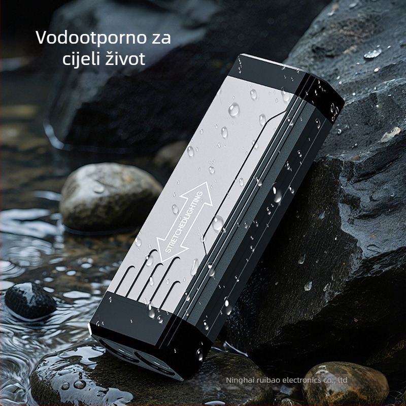 LED radna svjetiljka s magnetnim COB-om, USB punjenje, 20W, ugrađena 18650 baterija, vanjski hitni svjetlosni uređaj (do 500 m dometa)
