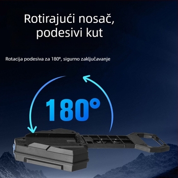 Višenamjenska radna svjetiljka s stativom, upozoravajuće svjetlo, LED automobilna svjetiljka za nužne situacije, magnetska prijenosna svjetiljka za vozilo