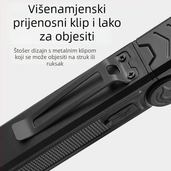 Automobilska radna svjetiljka s rotirajućom glavom, COB LED, punjiva, 5V, 230 lm