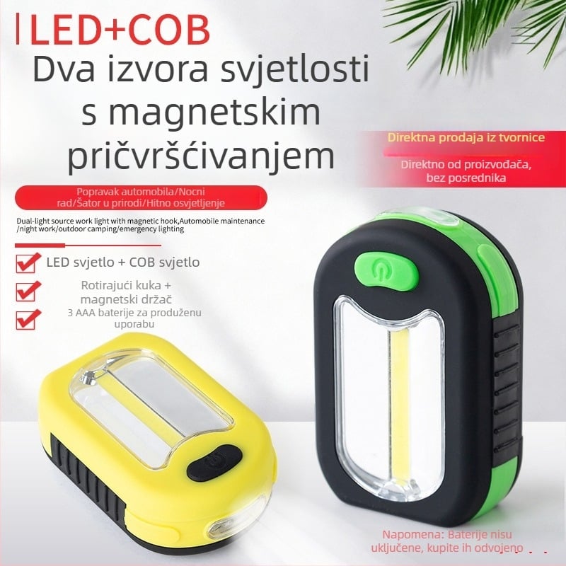 LED magnetska svjetiljka za popravke i kampiranje — Li25120401, marka Other, bez certifikata