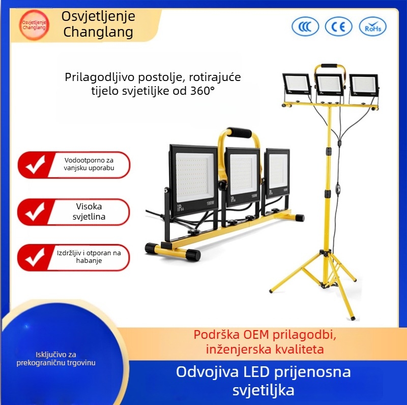 LED radna svjetiljka IP66, 30000 lm, 120° snop, 85-265V AC, 50/100W