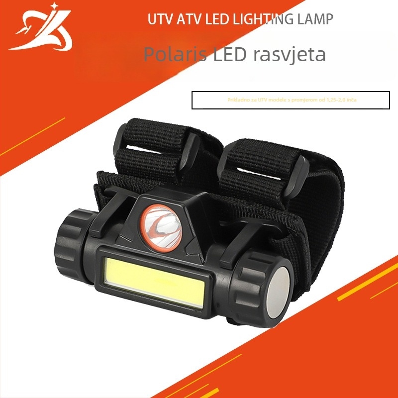 LED univerzalno osvjetljenje s USB punjenjem, vodootporno, za ATV/UTV, model T-S008, 5W, 12V, trajanje 8–12 h