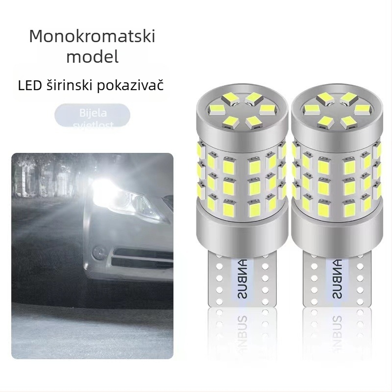 Automobilska LED svjetla širine/pozicije, model 2016, 42SMD, univerzalna kompatibilnost, 12-24V, 5W, 400lm
