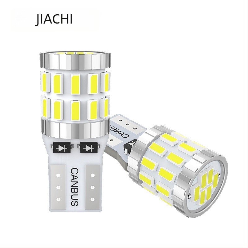 T10 LED svjetlo za poziciju automobila 3014-30SMD, svjetlo registarske pločice, unutarnje svjetlo na krovu, 12-24V, 6000-7000K, 300 lm, CANBUS-kompatibilno
