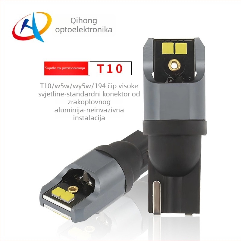LED auto žarulja T10/W5W/194 – univerzalno osvjetljenje instrument ploče, osvjetljenje registarske pločice i unutarnje osvjetljenje, 12-30V DC