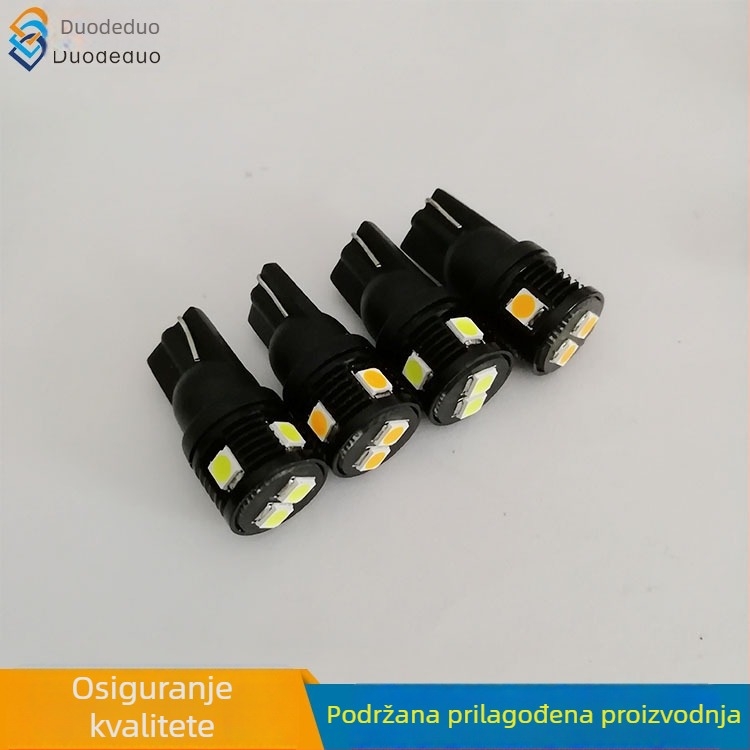 LED automobilna indikatorna lampica T10 3030 6SMD, široki raspon napona, konstantan tok