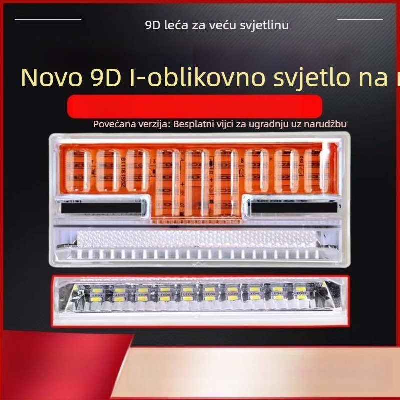 LED bočno svjetlo za kamion, vodootporno, iznimno svijetlo, za poluprikolicu, svjetlo za gumu, pokazivač širine