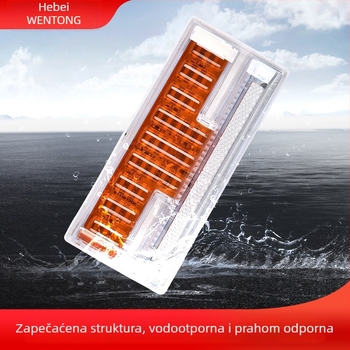 I-oblike LED bočna svjetiljka za kamione i građevinska vozila, 24V, plastično kućište, s vijcima, model 233262