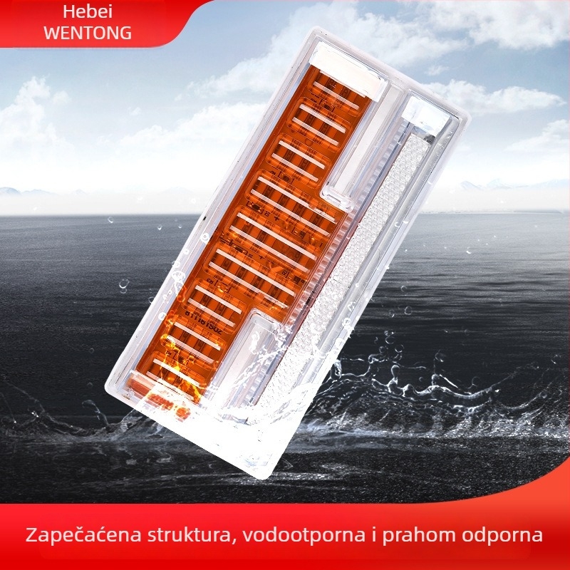 I-oblike LED bočna svjetiljka za kamione i građevinska vozila, 24V, plastično kućište, s vijcima, model 233262