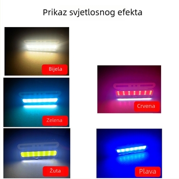 Xingshenglei 24V LED bočna svjetla kamiona, vodootporan COB aluminij, IP68, 6W, indikator širine, pokazivač smjera, upozoravajuće svjetlo