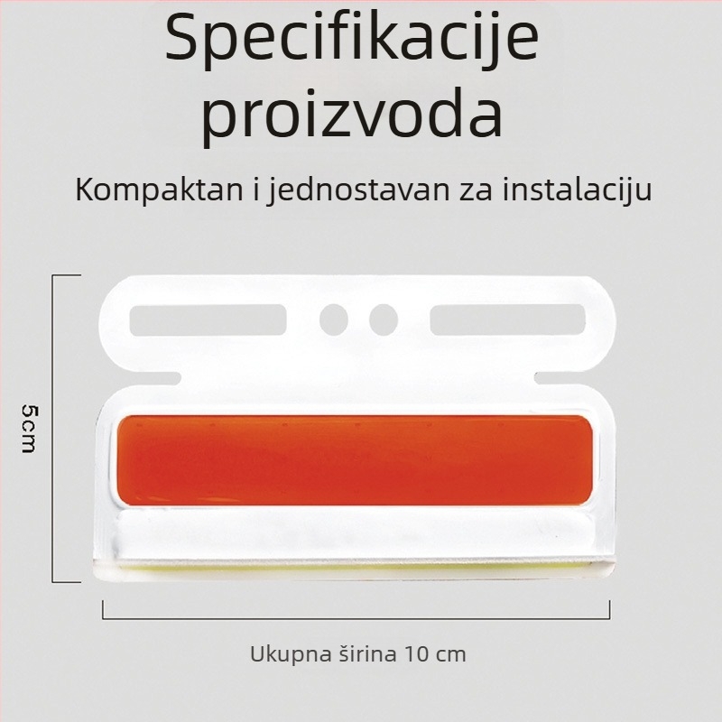 Xingshenglei 24V LED bočna svjetla kamiona, vodootporan COB aluminij, IP68, 6W, indikator širine, pokazivač smjera, upozoravajuće svjetlo