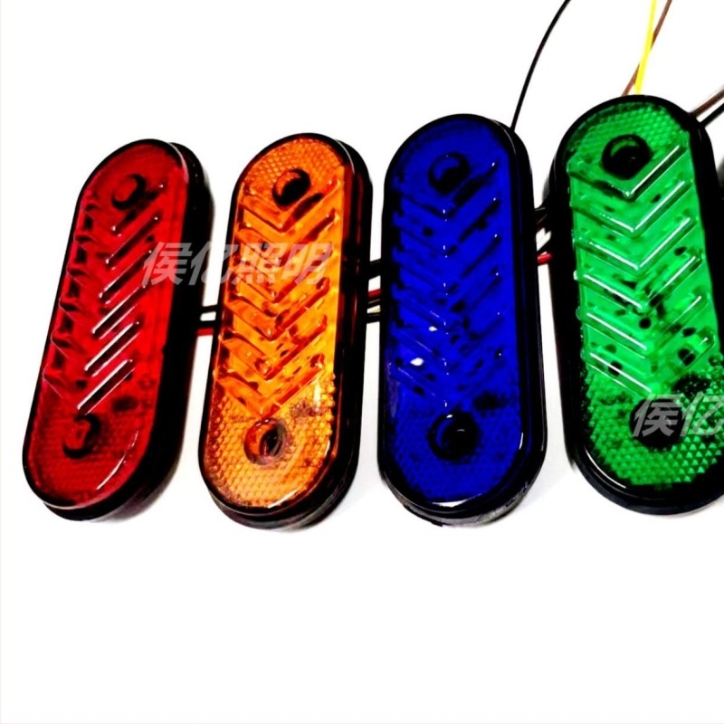LED bočno svjetlo za teška vozila i automobile, model Flashing cable side light, snaga 6W, napon 12–24V, svjetlosni tok 250LM