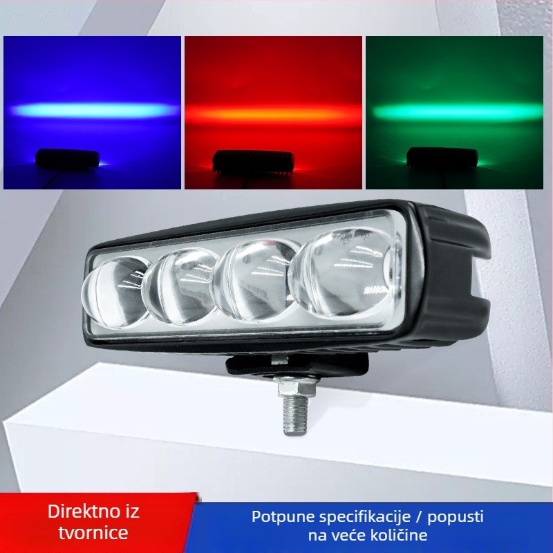 LED svjetlo za viljuškar s 4 LED diode, linearno sigurnosno svjetlo za građevinsku zonu, signalizacija za obrt i širinu