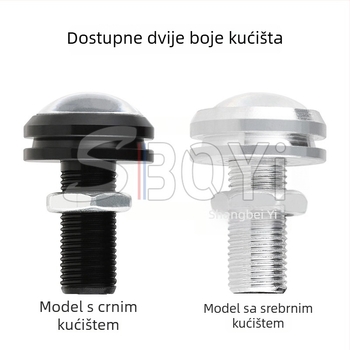 Shang Bo Yi LED svjetlo za auto, 23 mm – Eagle Eye, tanko svjetlo za vožnju unazad, za motocikl i balansni skuter