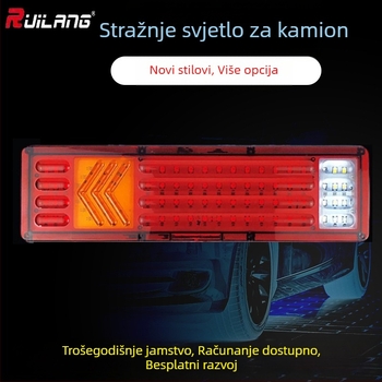 LED stražnja svjetla za kamione, model 788, kućište ABS-a, snaga 240W, univerzalna kompatibilnost