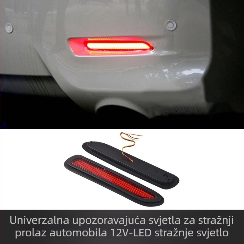LED stražnje svjetlo, univerzalna kompatibilnost, 12V, 21W, 2000 lm, 3000K