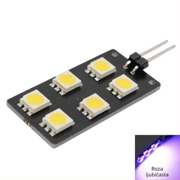 Univerzalno unutarnje LED osvjetljenje za prostor za noge u automobilu, 12V, 3W, 5050 LED
