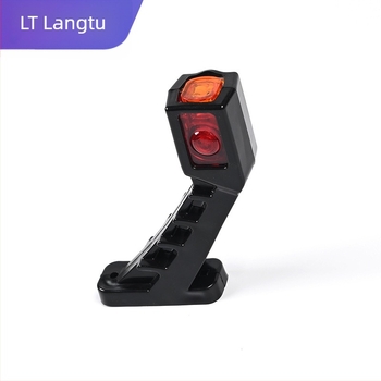 Trostruka svjetiljka za kamion – materijal: inženjerski plast + kaljeno staklo; 12-24V; opća namjena