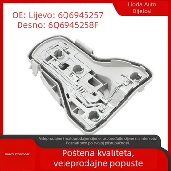 Držač lampe za Volkswagen Polo (lijevo/desno) – ABS, LED, 12V, 3W, 1800 lm