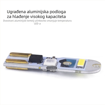 Unutarnja LED lampica za čitanje u automobilu, T10-2-1860, visoka svjetlina, dugi vijek, 12-24 VDC, 4 W, 450 lm, 6000–6500 K, IP55