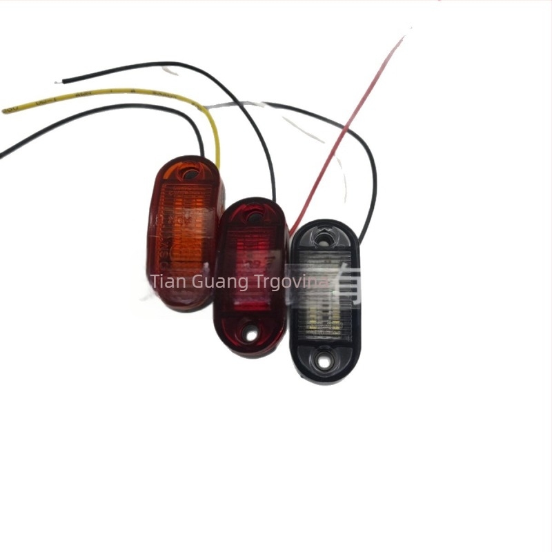 Kamionsko bočno svjetlo – indikator širine, 12-24V, 6 LED, ABS, DY-112