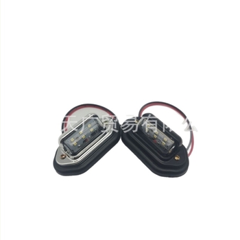 LED svjetlo za registarsku pločicu, ABS kućište, 10–24V, model Dy-103, za kamione, teške kamione i autobuse