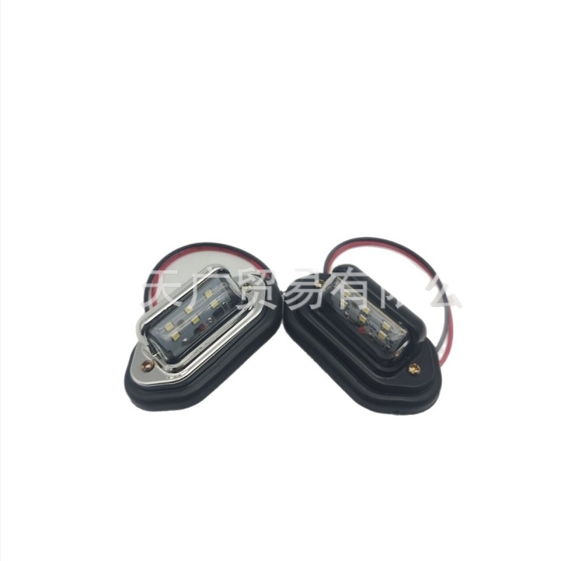 LED svjetlo za registarsku pločicu, ABS kućište, 10–24V, model Dy-103, za kamione, teške kamione i autobuse