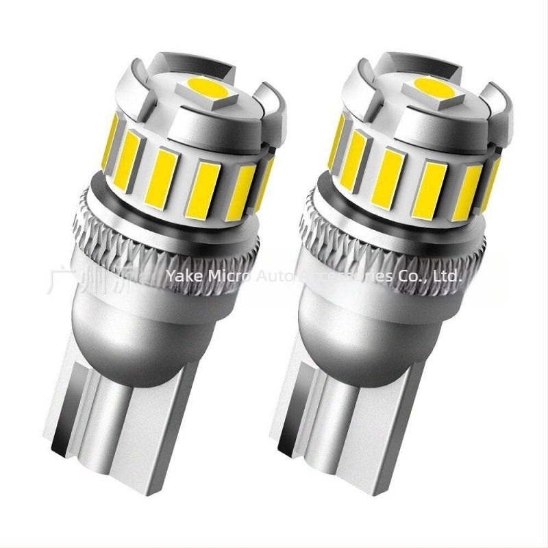 T10 LED žarulja za auto: širinska svjetla, unutarnje svjetlo za čitanje i svjetlo prtljažnika; LED 4014+3030, 6000–7000K, 10–30V, 209 lm