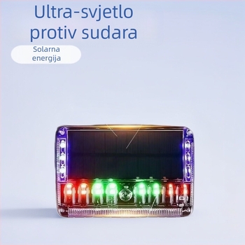 Solarna bočna svjetiljka za kamion, upozoravajuća svjetlost za poluprikolicu, bežično napajanje, indikator širine, ultra jarko LED, snažan magnet