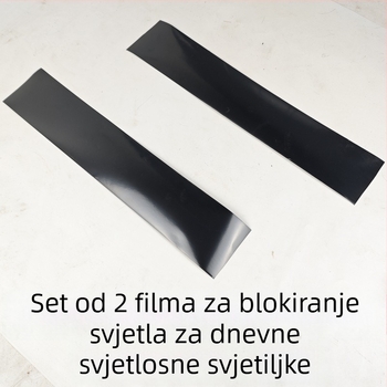 HQ H5 LED dnevna svjetla modul, ljepilo ugradnja, U-oblik zamjenski dio, 12V, 20W, LED