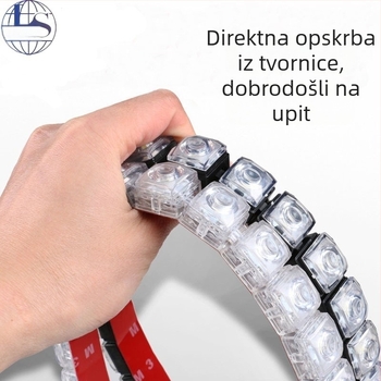Fleksibilne LED dnevne svjetiljke za automobile u obliku zmije