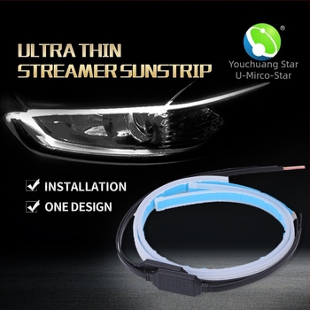 Vanjska ultra-tanka LED traka za dnevnu svjetlost i signalizaciju | Model CB-2835-60CM | LED: 2835 | Napon: 12V | Snaga: 0.5W