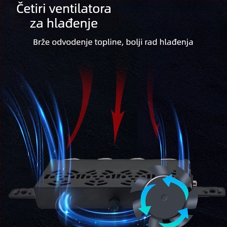 LED svjetlo za rešetku automobila – off-road reflektor, model XZ10, aluminijska konstrukcija, 12-36V